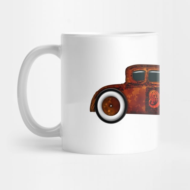 Rusty Rat Rod Design by DrewskiDesignz